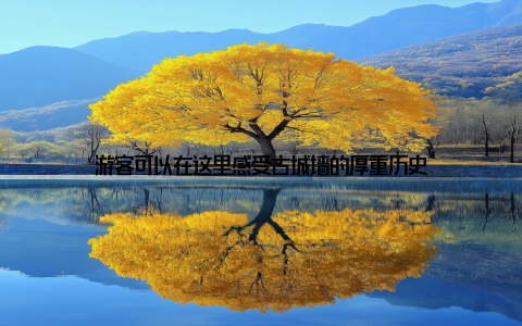 游客可以在这里感受古城墙的厚重历史